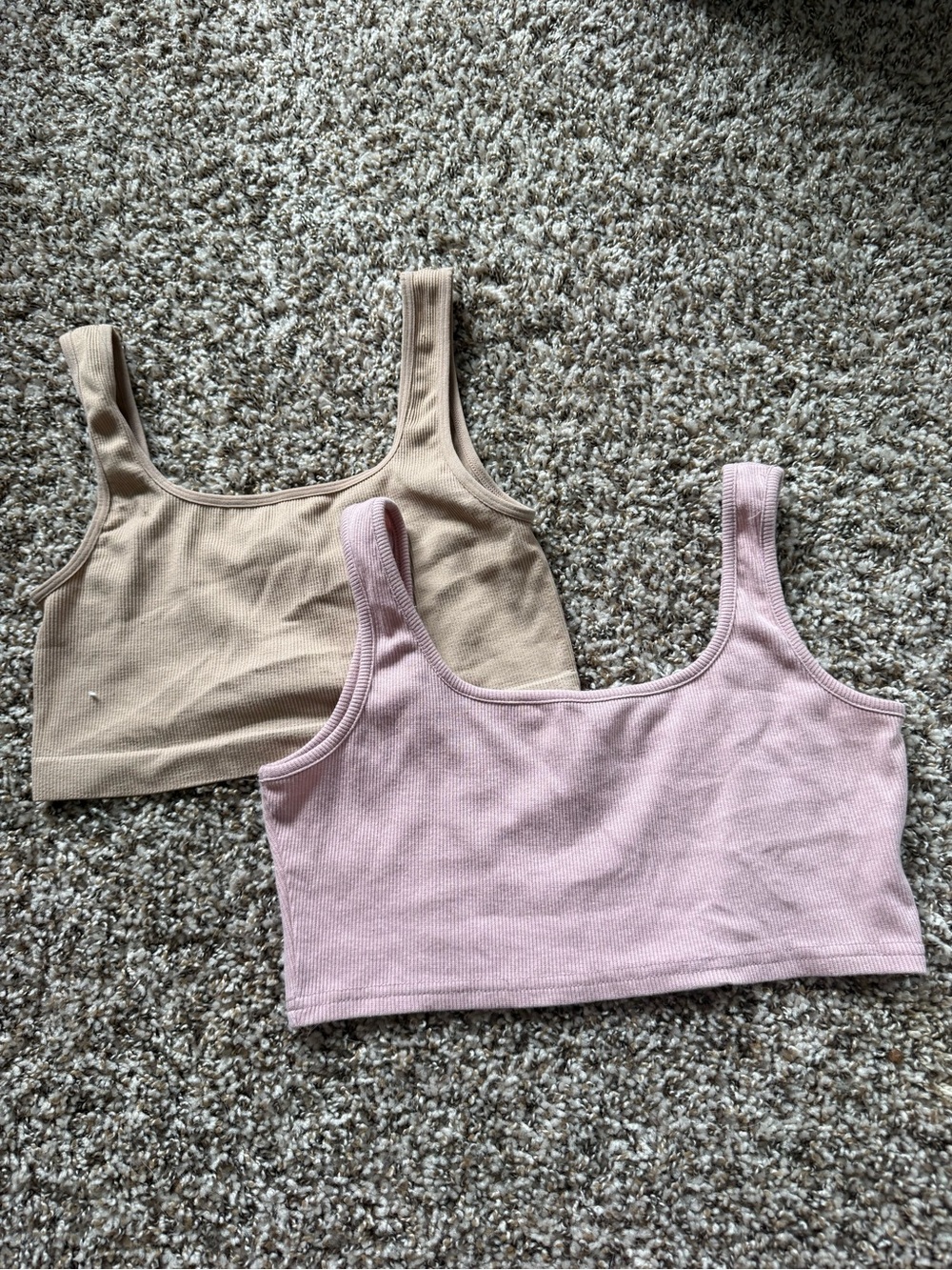 Ribbed crop top bundle